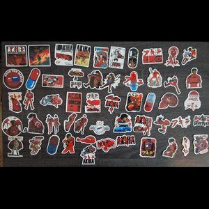 Akira 50 piece sticker lot set